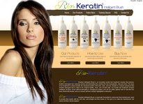 Web developer portfolio: Rio Keratin