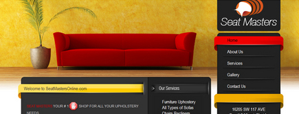 Web developer portfolio: Seat Masters Corp