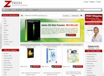 Web developer portfolio: Z-Tech Software