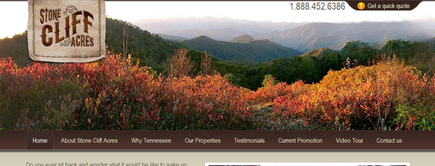 Web developer portfolio: Tennessee Lots