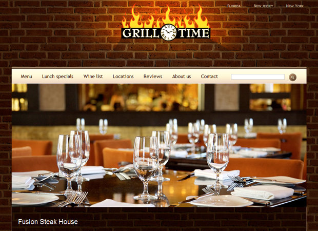 Restaurat Web Design