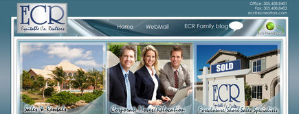 Web developer portfolio: ECR Realtors